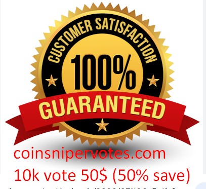 coinsnipervotes.com 30k vote 90$ 70% save